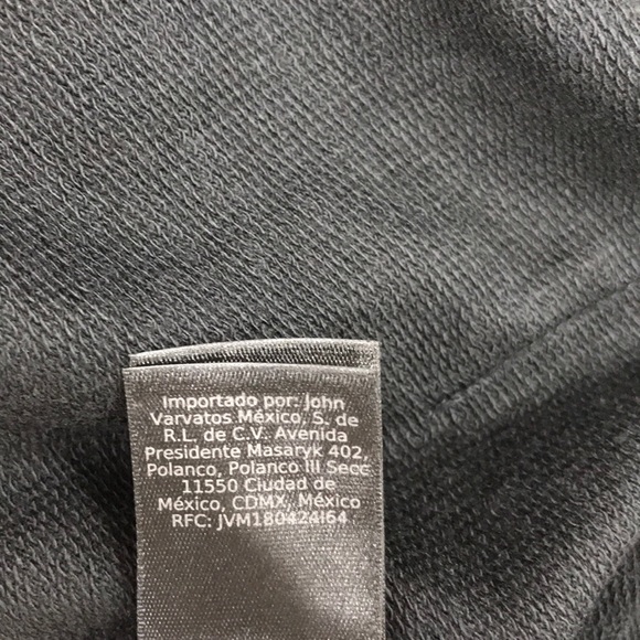 🎁John Varvatos Star USA Front Zip Hoodie - Picture 9 of 10